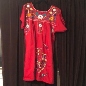 Handmade Mexican dress